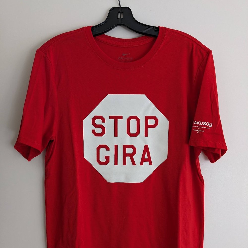 Gyakusou UndercoverNikelab Stop Gira T-shirt Medium